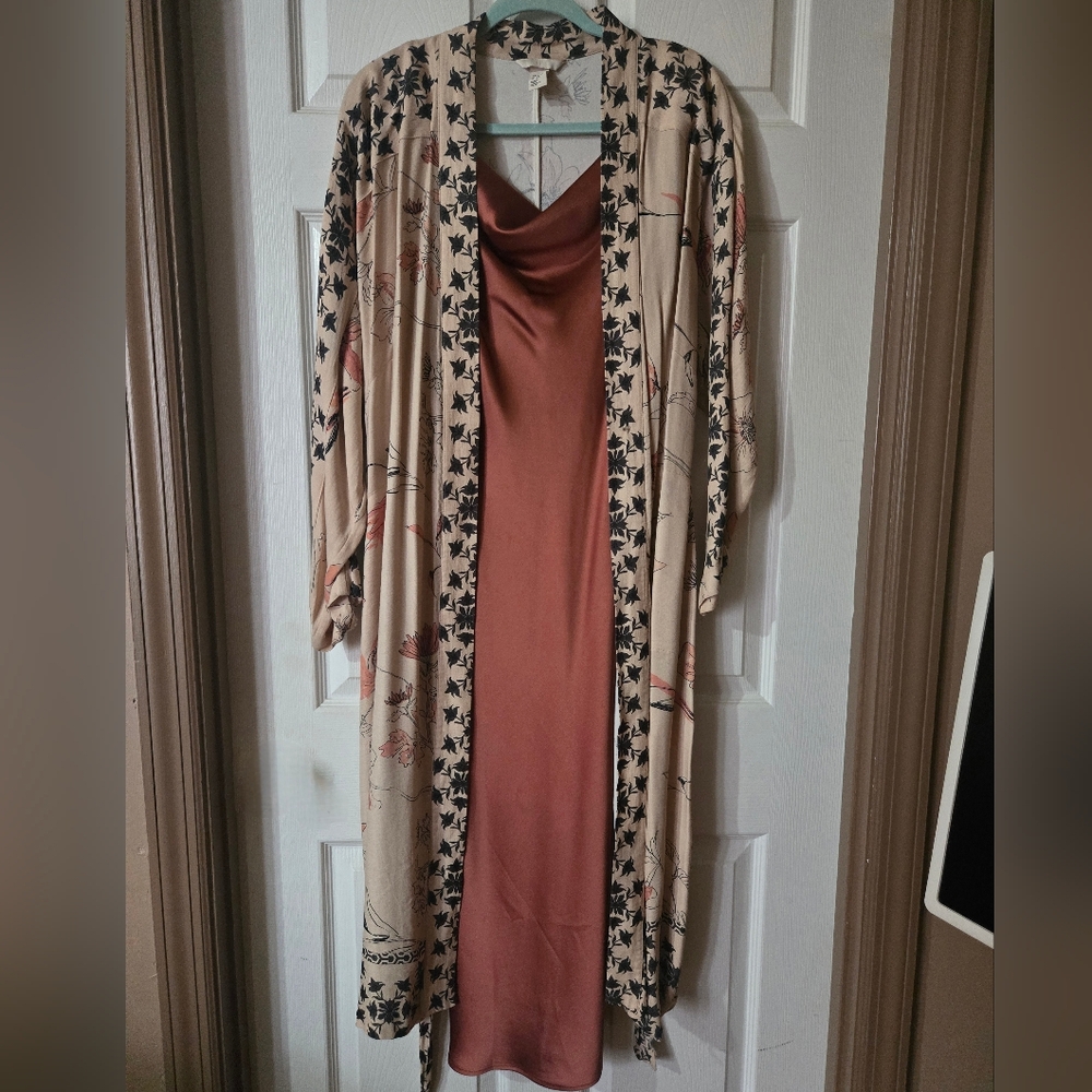 Gorg H&M Duster Robe Xs/s